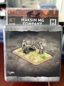 FLAMES OF WAR WORLD WAR II MINIATURES - MAKSIM MG COMPANY - SOVIET SU770 - Picture 1 of 1