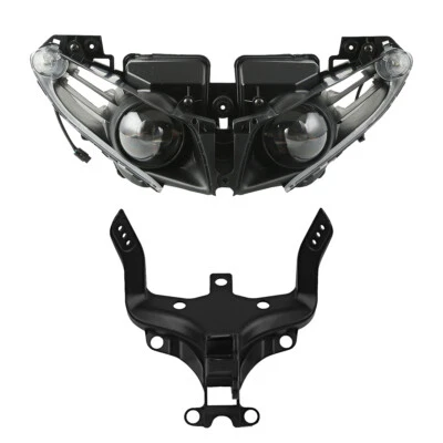 Headlight Assembly & Upper Fairing Stay Bracket Fit For Yamaha YZF-R1 2012-2014 - Image 1 of 4
