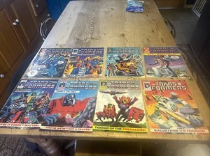 The TRANSFORMERS Comic - 8 Comic JOB LOT - No 87 88 96 97 98 103 116 145 UK #1 - Picture 1 of 19