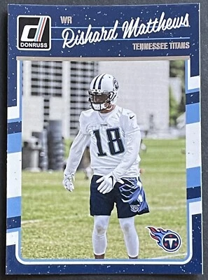 2016 Donruss Football #282 Rishard Matthews - Image 1 of 2