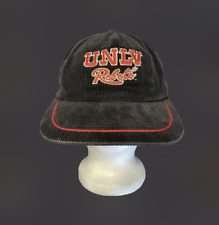 UNLV Runnin Rebels Corduroy Embroidered NCAA Vintage Snapback Cap Hat