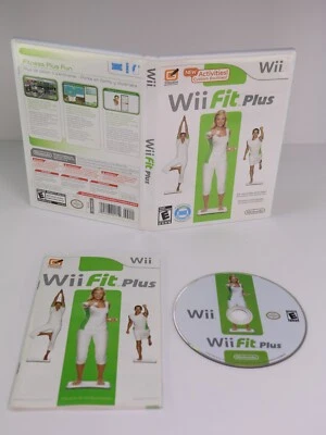 Wii Fit Plus (Nintendo Wii 2009) - Complete w/ Manual - Tested Works Rated E !! - Image 1 of 4