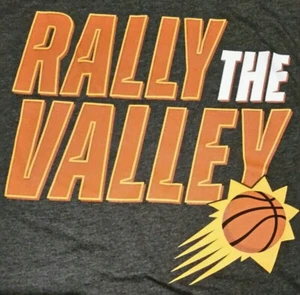 Anthrazitgrau Phoenix Suns Rally The Valley Large Herrenhemd Kevin Durant - Bild 1 von 5