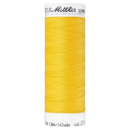 Bobine de fil 130M coudre Elastique Jaune 0120 METTLER haute élasticité couture - Photo 1/1
