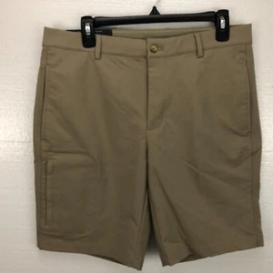 Nuevos Pantalones Cortos Informales Greg Norman 32 Bolsillos de Barra Lisa China Frente Plano para Hombre - Imagen 1 de 5