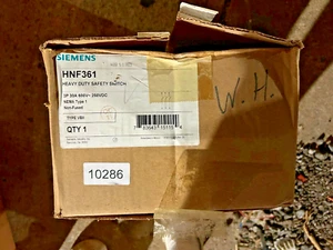 Siemens HNF361 Non-Fusible Heavy Duty Safety Switch 30A 600VAC - Bild 1 von 1