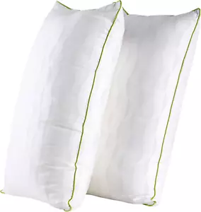 Bed Pillows King Size Set of 2,For Sleeping, Adjustable King Pillows 2 Pack with - Picture 1 of 6