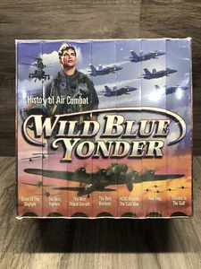 History of Air Combat: Wild Blue Yonder - 7 VHS Video Box Set Brand New Sealed - Picture 1 of 8