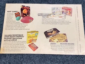 1972 Parker Brothers Christmas shopping guide: Ouija, Johnny Horizon, Risk - Picture 1 of 10