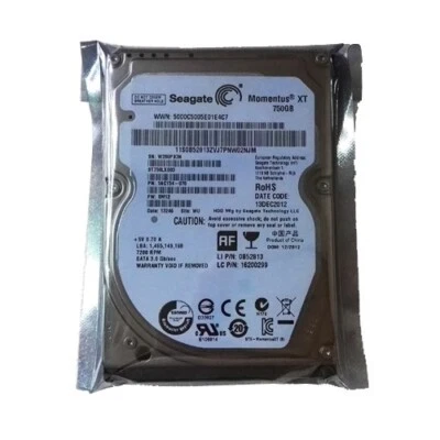 Seagate Momentus XT ST750LX003 750GB 8GB SSHD SATA 2.5" Solid State Hybrid Drive - Image 1 of 2
