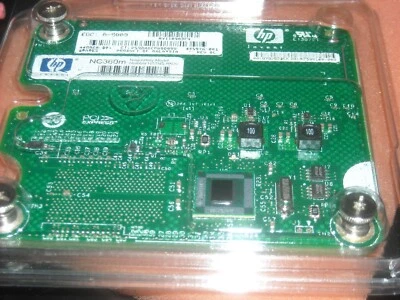 HP BLC NC360M NIC Adapter 448068-001 Nc360M 445976-001 Nc360M Dual Port Gigabit - Image 1 of 2