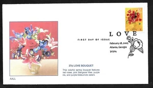#3898 37c Love Bouquet 2005 - AALL FDC - Picture 1 of 2