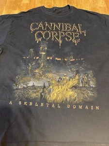 Cannibal Corpse Tour Shirt 2016 Herren Large A Skeletal Domain - Bild 1 von 6