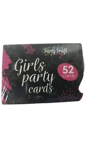 Girls Party Drinking Games Cards - 52 Funny & Naughty Adult Drink If Cards .. - Picture 1 of 3