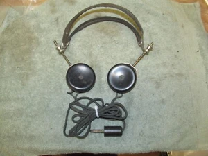 Antique Set Of Radio Headphones, Brandes + Superior Matched Tone #56 - Picture 1 of 3