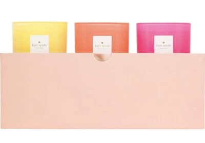 Kate Spade-“LIVE COLOR FULLY” Scented Candles 3 Piece Set-(NEW IN BOX) - Image 1 of 4