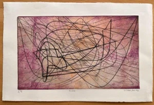 Stanley William Hayter. English, 1901-1988. Boats, 1957, etching. Etching, 2/5 - Bild 1 von 6