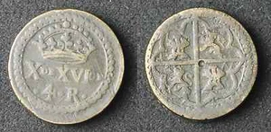 Peso Monetale - Spagna - 4 Reales - g. 13,6 - Imagen 1 de 1