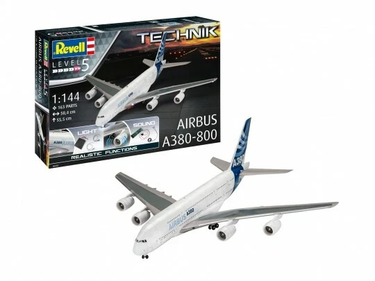 Airbus A380-800 Plastic Kit 1:144 Model REVELL - Immagine 1 di 1