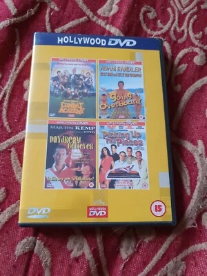 H/wood dvd 4 films 2 discs-combat academy/going overboard/daydream believer/+1 - Image 1 of 4