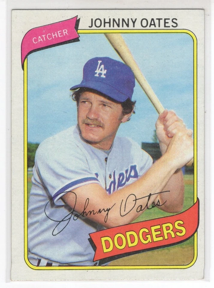 Tarjeta Topps Johnny Oates 1980 #228 casi nueva-como nueva Foto 1 de 1