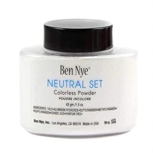 Ben Nye Neutral Set Authentic Colorless Face Powder 1.5 oz/42gm - Picture 1 of 1