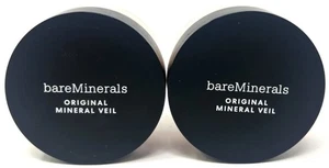(2) bareMinerals Original Mineral Veil Loose Setting Powder NIP Tinted Tan Deep - Picture 1 of 3