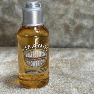 NEW L'Occitane En Provence AMANDE Shower Oil Almond Travel Mini 35ml/1.1oz ATHNT - Picture 1 of 3