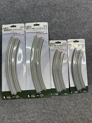 Kato N Gage New curved track assortment 20-181,20-182,20-184,20-183 - Image 1 of 4