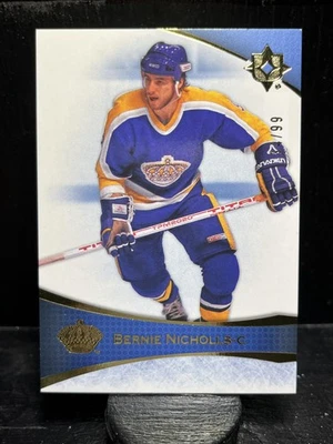 #/99 Bernie Nicholls #84 2022-23 Upper Deck Ultimate Blue Los Angeles Kings - Изображение 1 из 2