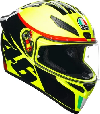 AGV K1 S Grazie Vale Motorcycle Helmet Yellow - Image 1 of 4