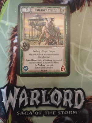 Warlord Saga of the Storm - VoTaurr Plains - Nothrog Raro - Antiguos Foto 1 de 2