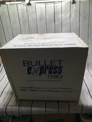 Bullet Express 8 Minute Meal Machine-3 in 1 Trio-Meal Maker-Juicer - Image 1 of 4