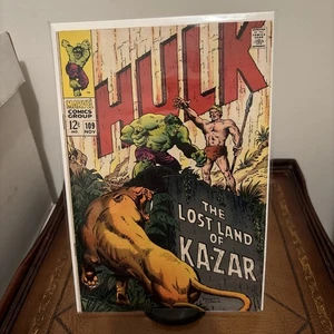 The Incredible Hulk #109 (Marvel Comics noviembre 1968) F-F+ - Imagen 1 de 10
