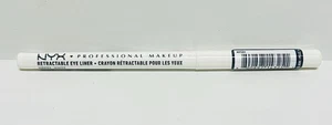 NYX Makeup Retractable Eye Liner Pencil Crayon in White . 35%OFF WHEN YOU BUY 2! - Picture 1 of 5