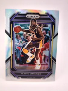 Magic Johnson SILVER PRIZM 2022-23 Panini Prizm NBA Los Angeles Lakers - Picture 1 of 2