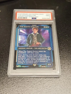 Magic MTG - The Eighth Doctor PSA 9 Who #559 Serial 227/500 - Image 1 of 4