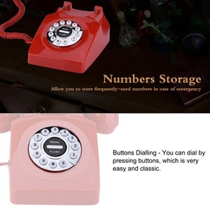 Retro-Telefon Im Westlichen Stil Mit Antiken Telefonnummern Speicherung Vo KUI - Afbeelding 1 van 9