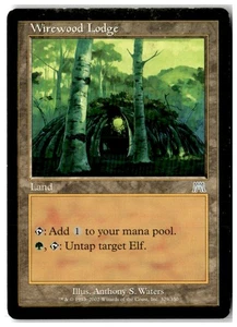 MTG Wirewood Lodge - Onslaught Heavily Played English - Picture 1 of 2