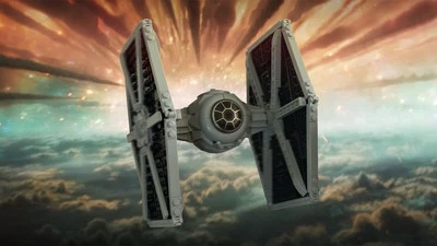 Lego Star wars Tie Fighter Moc   - Bild 1 von 2