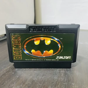 Batman Nintendo Famicom Sun Soft 1989 Japanese Version Action Retro Games - Picture 1 of 24