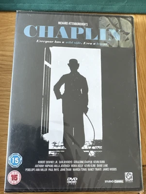 Chaplin  DVD **BRAND NEW & SEALED. FREE UK P&P** ENTERTAINMENT MOVIE FILM  - Image 1 of 2