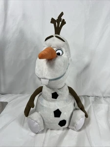 Disney, Frozen Olaf, Talking Plush Doll Sings And Talks Super Cute 15 Inches - Picture 1 of 14