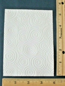 🧡5 KREISE GEPRÄGTE KARTENFRONTEN Papier Verzierung Kartenbasteln - Bild 1 von 23