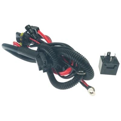 9145 9150 9155 Arnés de luz antiniebla con relé - Arnés de relé HID/LED de 12V 35W Foto 1 de 4