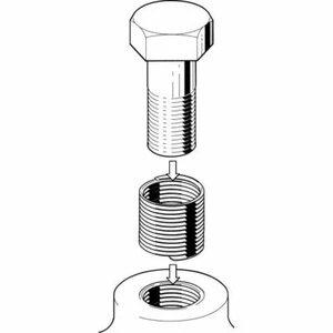 Helicoil Type Thread Repair Inserts 1/4" UNF 1.5D Wire Thread Insert 1/4" - Picture 1 of 2