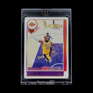 Lebron James πβ¨οΈπ₯- 2021-22 NBA Panini Hoops Basketball Los Angeles Lakers #136 - Picture 1 of 2