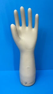 Vintage Glove Form Left Hand Mold May 19, 1982? TRENTON N.J.  GENERAL PORCELAIN - Picture 1 of 11