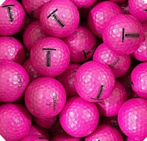 Titleist Tour Soft Golf Balls, Pristine Quality,  5 Dozen, Pink - Picture 1 of 2