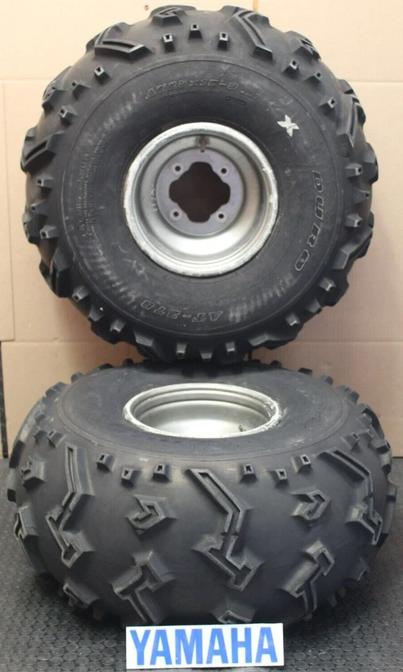 Genuine Yamaha 4x115 Rear Rims Wheels Rim Wheel Duro Rear Tires 25x12x9 BT1 Foto 1 de 4